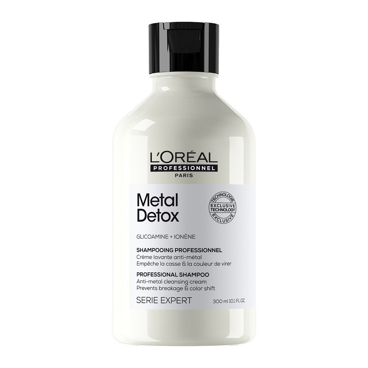 L'Oreal Professionnel Metal Detox Shampoo Prevent Damage & Colour Fade From Hard Water, Sulphate Free Clarifying, 300ml