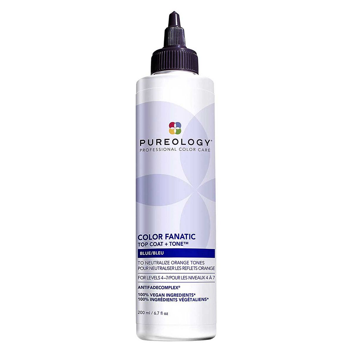Pureology Color Fanatic Top Coat + Tone Blue Glaze Toner200 ml, 200ml