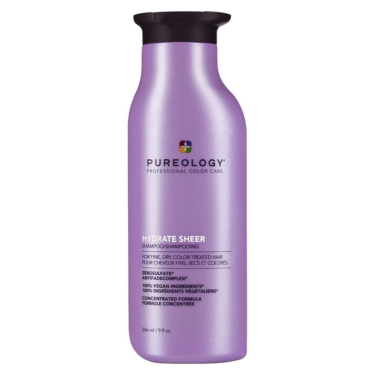 Pureology Hydrate Sheer Moisturisng Shampoo 266Ml For Fine, Dry Hair