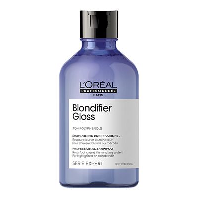 LOral Professionnel Serie Expert Blondifier Gloss Shampoo For Blonde Hair 300ml
