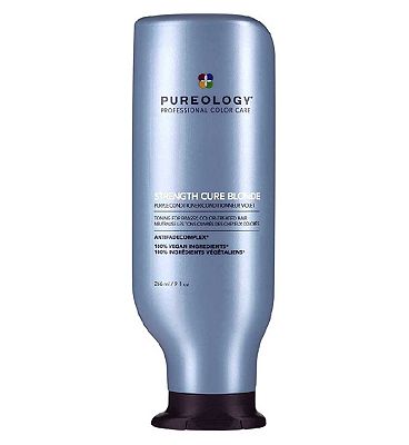 Click to view product details and reviews for Pureology Strength Cure Blonde Purple Conditioner 266ml.