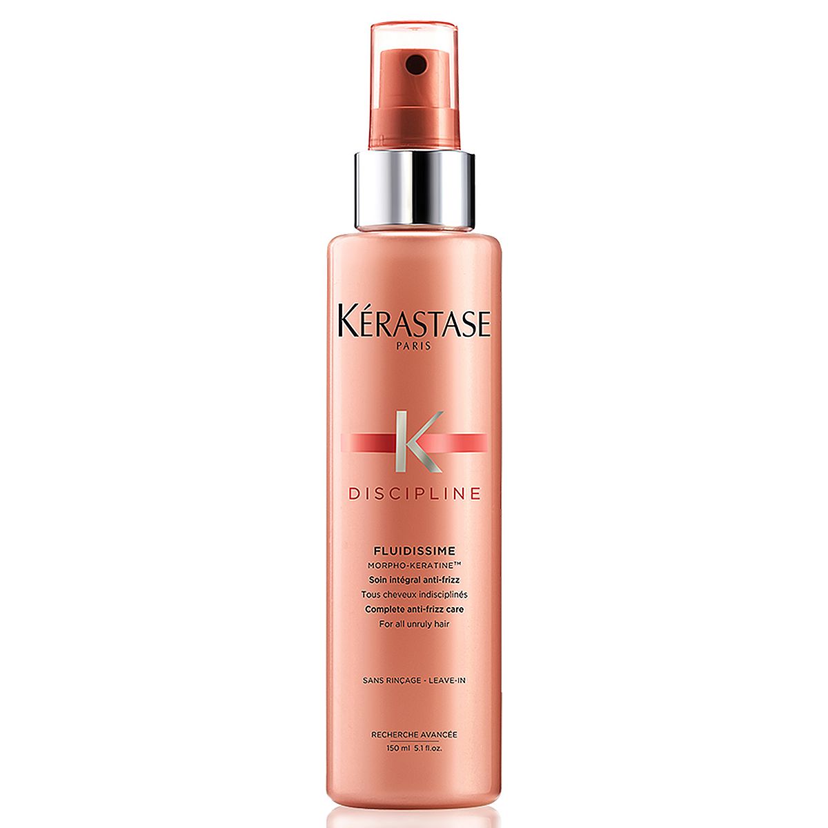Kerastase Kérastase Discipline, Anti-Frizz Holding Spray, For Unruly Hair, With Unique Thermo-Protective Agents, Fluidissime, 150ml