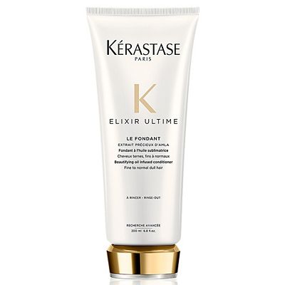 Krastase Elixir Ultime Oil-Infused Conditioner, For Fine to Normal Dull Hair, Shine Activating, With