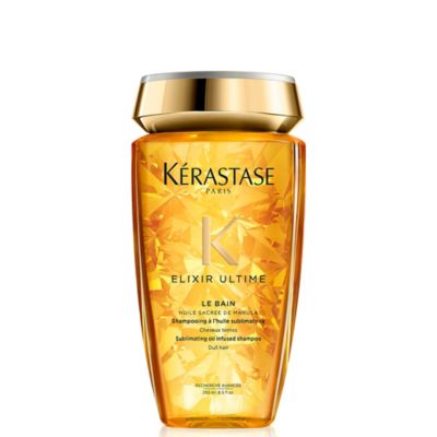 Kerastase Kérastase Elixir Ultime, Oil-infused Shine Shampoo, For Dull Hair, With 5 Precious Oils, Elixir Ultime Bain, 250ml