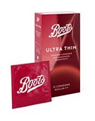 Boots Ultra Thin Condoms - 12 pack