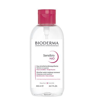 Bioderma Sensibio H2O Jumbo 850ml Micellar Water Reverse Pump