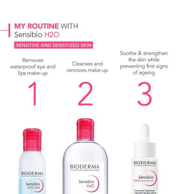 Bioderma Sensibio H2O Jumbo 850ml Micellar Water Reverse Pump (5)