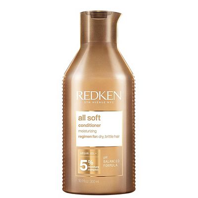 REDKEN All Soft Conditioner for Dry Hair, Argan Oil, Hydration and Shine 300ml