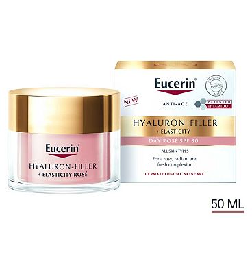 Eucerin Hyaluron-Filler + Elasticity Ros Day Cream SPF30 50ml