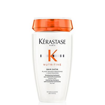 Krastase Nutritive, Hydrating Shampoo for Dry Hair, Nourishing Formula With Niacinamide, Restores Sh
