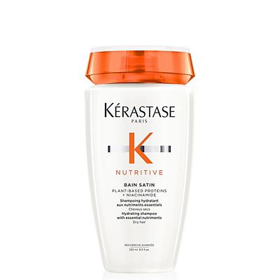 Krastase Nutritive, Hydrating Shampoo for Dry Hair, Nourishing Formula With Niacinamide, Restores Sh
