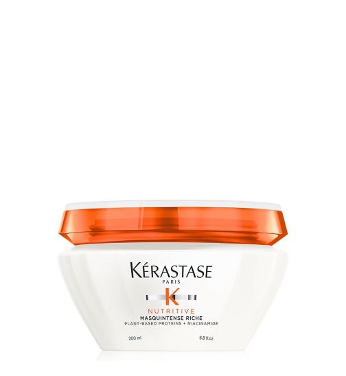 Kérastase Nutritive Rich Deep Nutrition Hair Mask for Very Dry Medium to Thick Hair, With Niacinamide 200ml