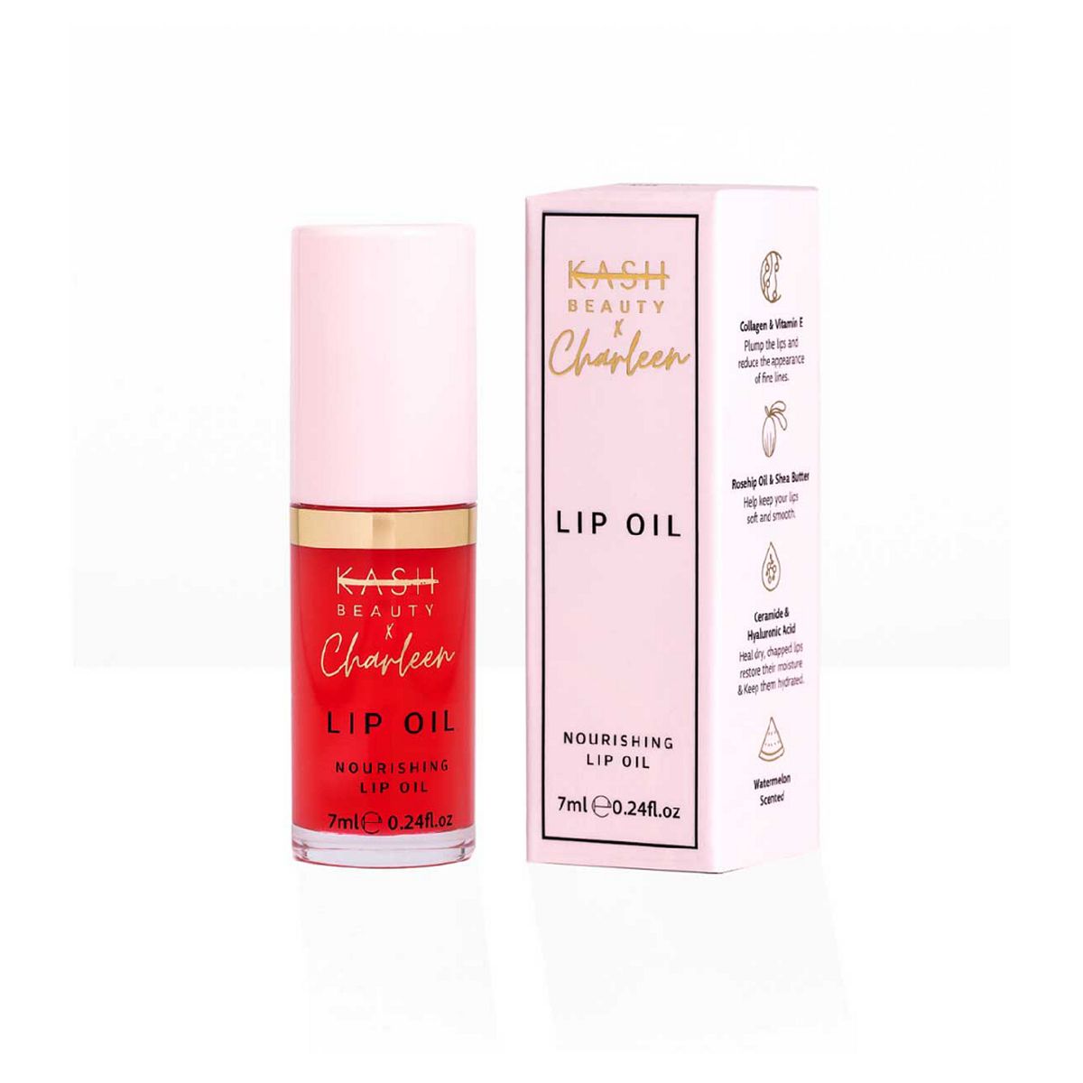 Kash Beauty Charleen Lip Oil, 7ml