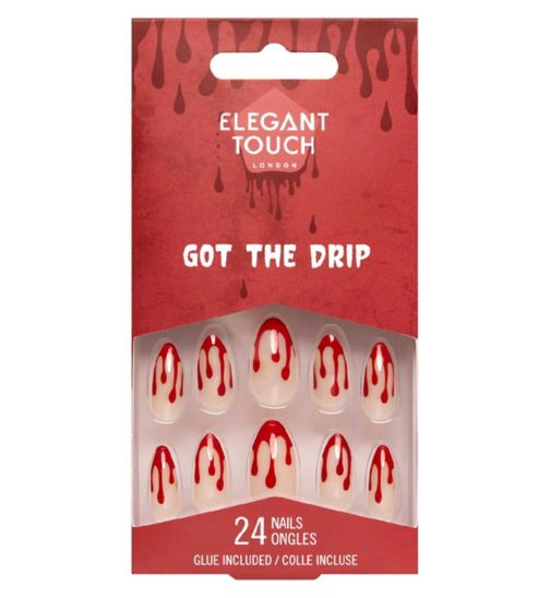 Elegant Touch Got The Drip  - Halloween nails