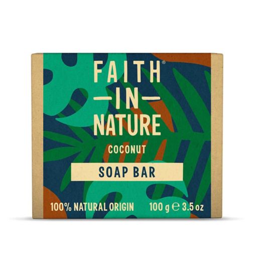 FAITH IN NATURE Soap Bar Coconut  100g