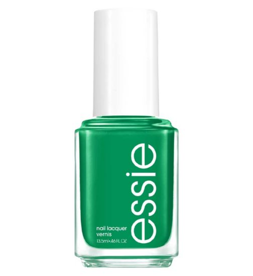 Essie Original Nail Polish, Retro Brights Collection, Shade Grass Never Greener, Green Nail Varnish