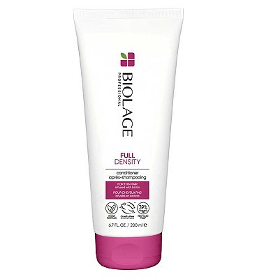 Biolage Professional Advanced Full Density Thickening Conditioner infused with Biotin for thin hair,