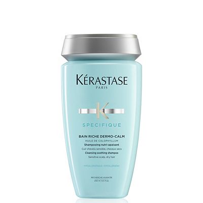 Krastase Specifique, Cleansing Shampoo, For Sensitive Scalps and Dry Hair, With Glycerine, Bain Rich