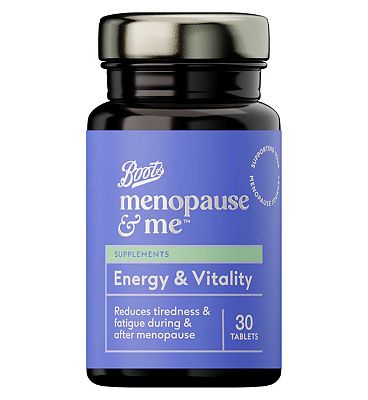 Boots Menopause Me Tablets Energy Vitality 30 Tablets Boots