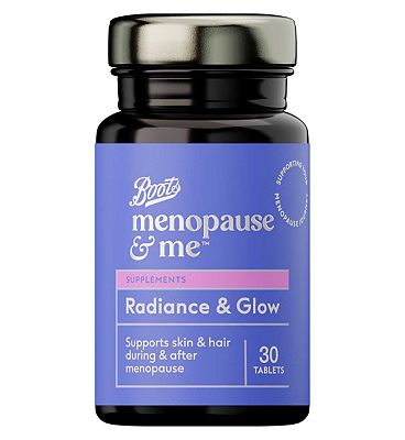 Boots Menopause & Me Tablets Radiance & Glow - 30 Tablets