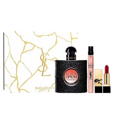 Perfume Gift Ysl Black Optimum 50ml Gift Set Boots Ysl Perfume