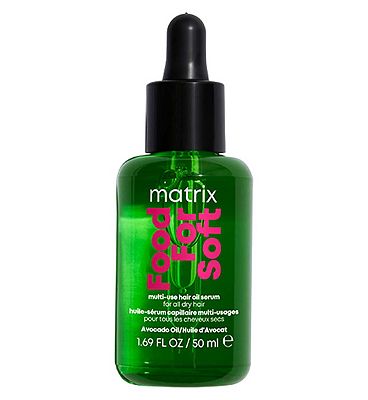 Matrix Food for Soft Multi Use Hair Oil Serum with Avocado Oil + Hyaluronic Acid for all dry hair 50