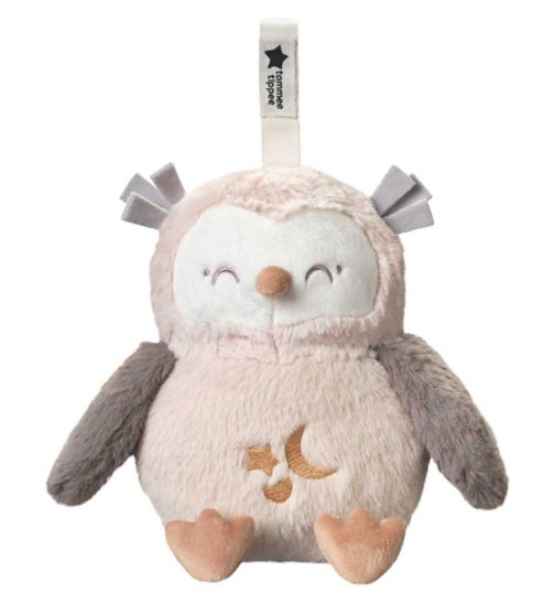 Tommee Tippee Ollie the Owl Deluxe Baby and Toddler Sound and Light Sleep Aid with CrySensor, 6 Soothing Sounds and Nightlight