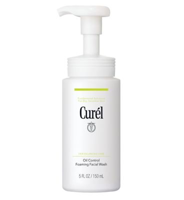Curel Skin Balancing Care Oil Control Foaming Facial Wash 150ml (2)