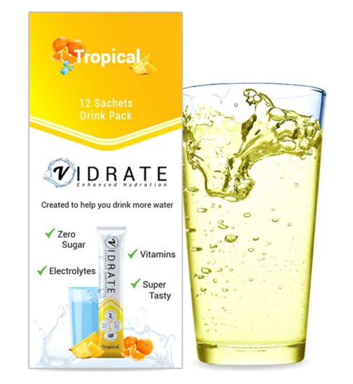 ViDrate Hydration Sachets Tropical - 12 Sachets