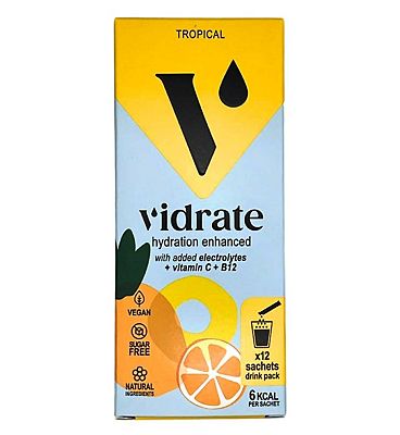 ViDrate Hydration Sachets Tropical - 12 Sachets