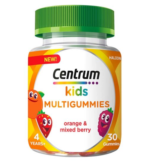 Centrum Kids Multigummies Orange & Mixed Berry - 30 Gummies