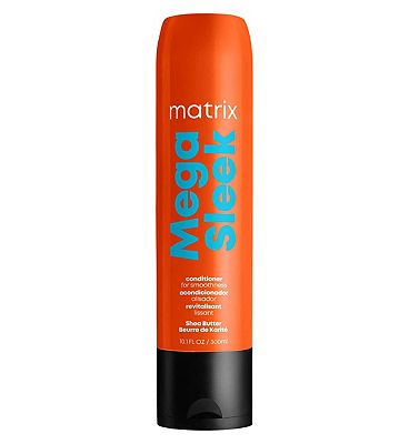 Matrix Mega Sleek Smoothing Conditioner with Shea Butter for Frizzy hair, 300ml