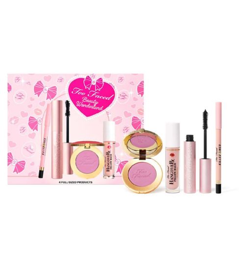 STAR GIFT Too Faced Beauty Wonderland 4-Piece Full Size - Limited Edition