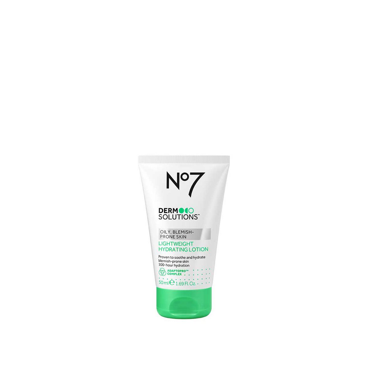 No7 Derm Solutions™ Lightweight Hydrating Lotion Suitable For Normal To Oily, Blemish-Prone Skin 50ml