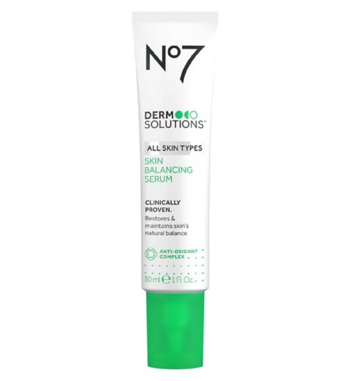 No7 Derm Solutions™ Skin Balancing Serum Suitable for All Skin Types 30ml