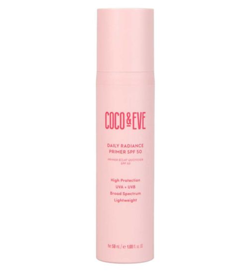 Coco & Eve Daily Radiance Primer SPF 50 Sunscreen