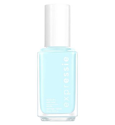 Essie Expressie Quick Dry Light Blue Nail Polish Life In 4D