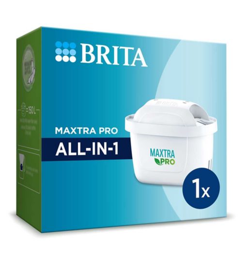 BRITA MAXTRA PRO All-in-1 Water Filter Cartridge, Single