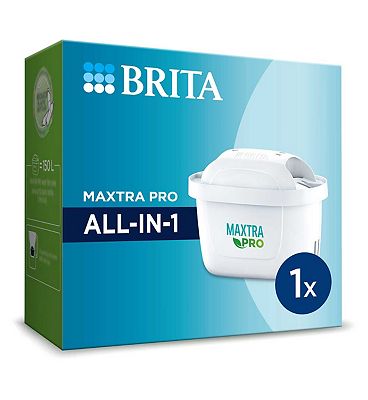 BRITA MAXTRA PRO All-in-1 Water Filter Cartridge (Now Pure Performance) Single - Original BRITA Refi