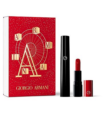 Giorgio armani si gift hotsell set boots