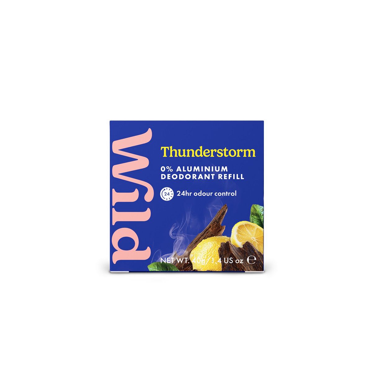 Wild Deodorant Refill Thunderstorm 40G