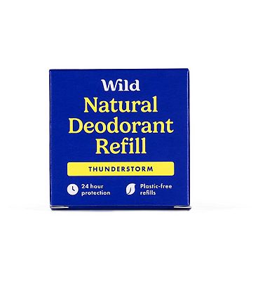 Wild deodorant refill thunderstorm 40g