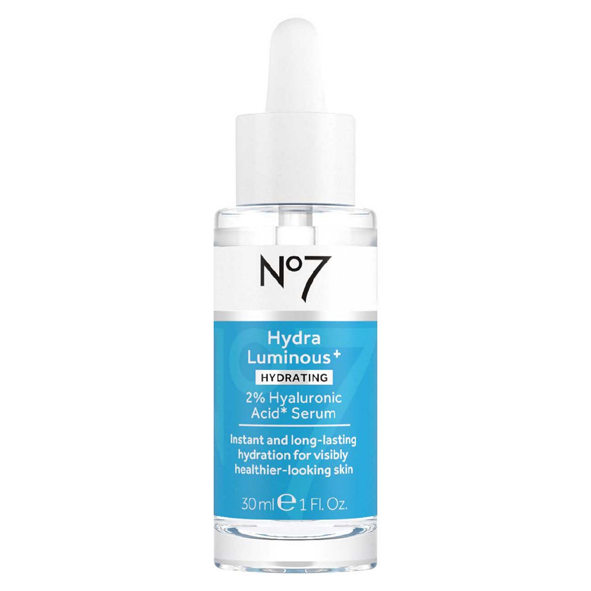 No7 Hydraluminous+ 2% Hyaluronic Acid Serum 30ml