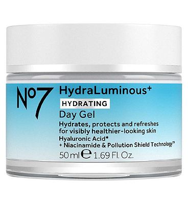 No7 HydraLuminous+ Day Gel 50ml