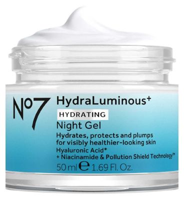 No7 HydraLuminous+ Night Gel 50ml (4)