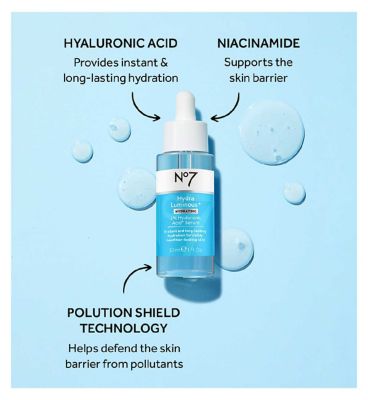 No7 HydraLuminous+ Night Gel 50ml (7)