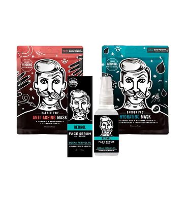 Barber Pro Face Mask & Serum Bundle