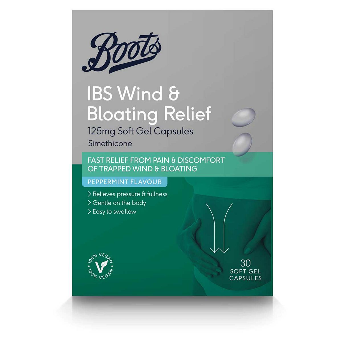   Ibs Wind & Bloating Relief - 30 Soft Gel Capsules