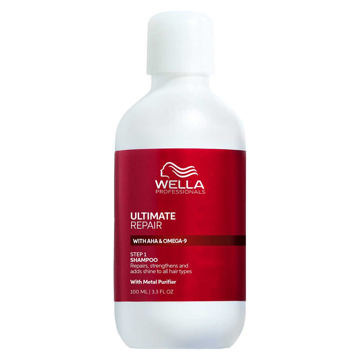 Wella Professionals Ultimate Repair Shampoo - Professional Lightweight For Damaged Hair 100ml