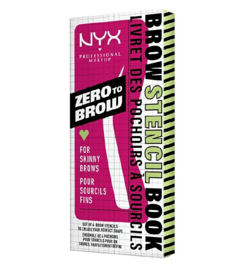 NYX Professional Makeup Zero To Brow Stencil For Skinny Brows
